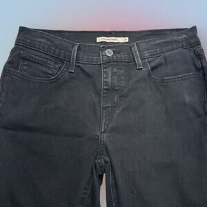 LEVI’S 710 SUPER SKINNY Women’s 30 Black Jeans